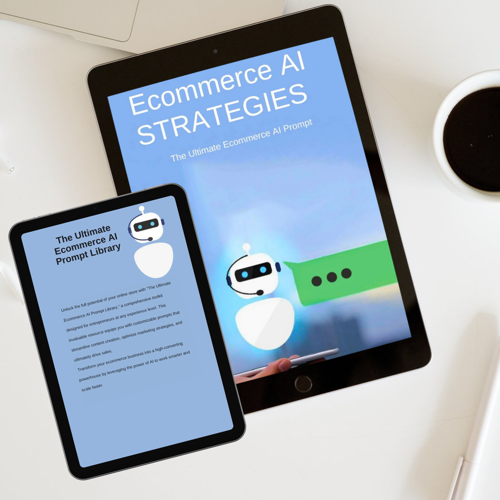 👑 Ultimate Ecommerce AI Prompt Library 300+ AI Prompts to Launch, Grow & Scale Your Shopify Store