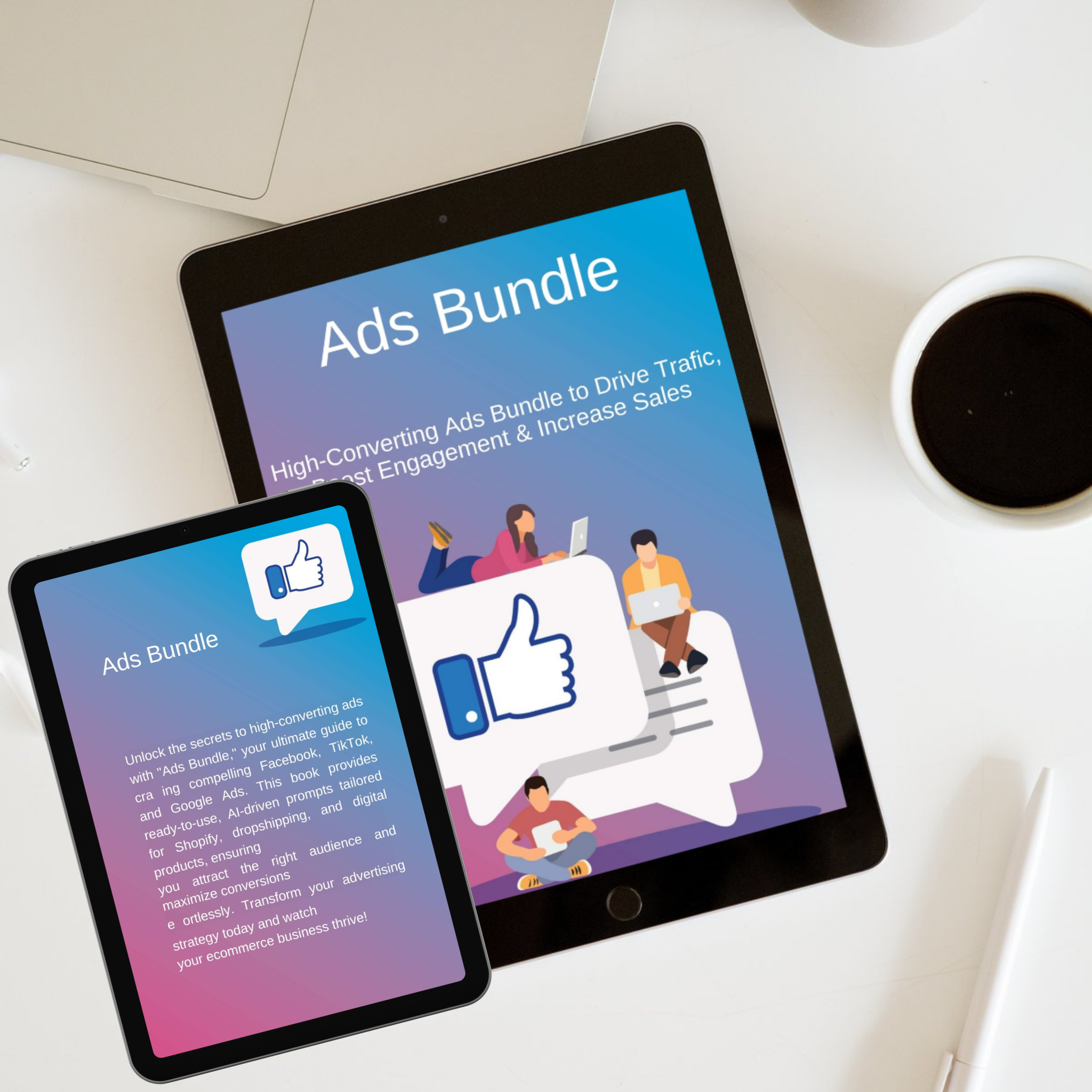 Ads Bundle — High-Converting Ad Prompts for Ecommerce Facebook, TikTok & Google Ads Prompts to Drive Traffic & Increase Sales