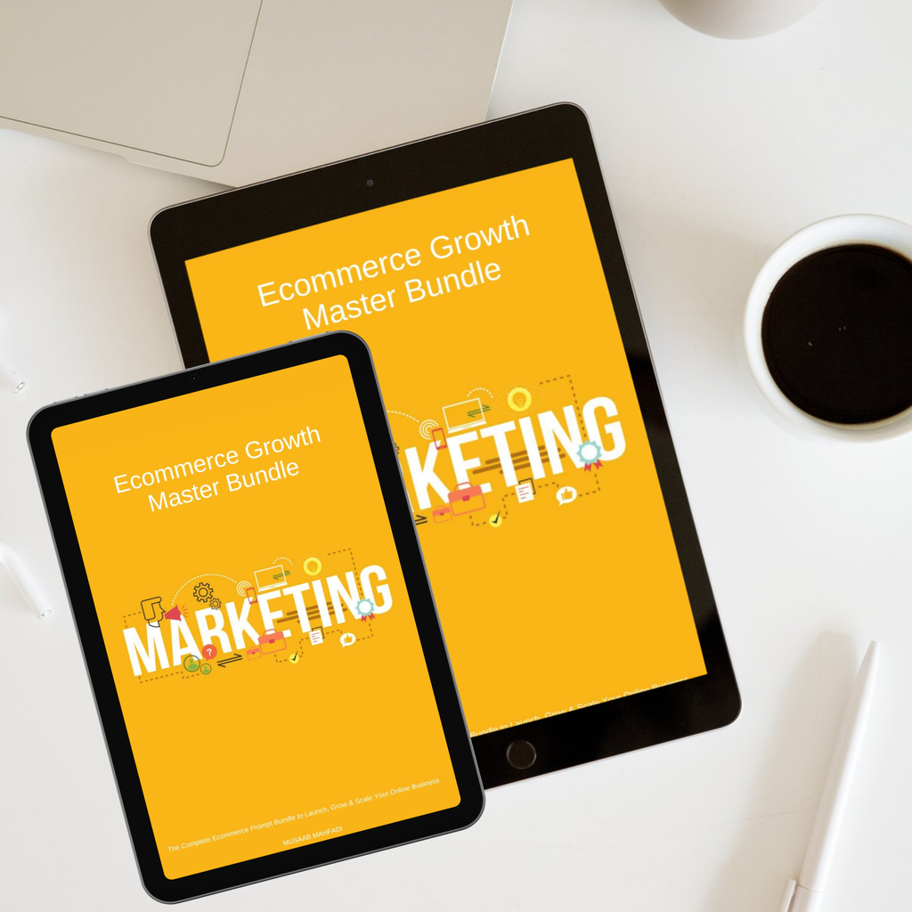 ⭐ Ecommerce Growth Bundle Complete AI Prompt Bundle to Launch, Grow & Scale Your Shopify Store product